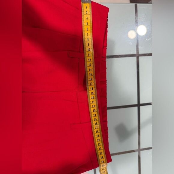 a new day Red Wide Leg Pants High-Waisted - Picture 9 of 11